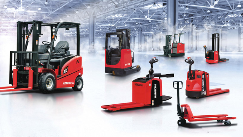 京東電動(dòng)堆高車(chē)案例！