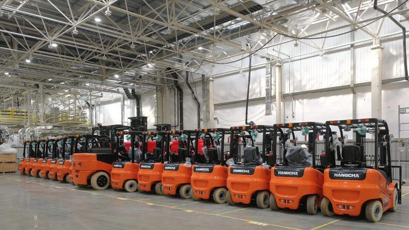 醫(yī)療行業(yè)電動(dòng)叉車(chē)案例！