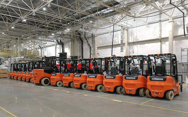 陽(yáng)光醫(yī)療電動(dòng)叉車案例！