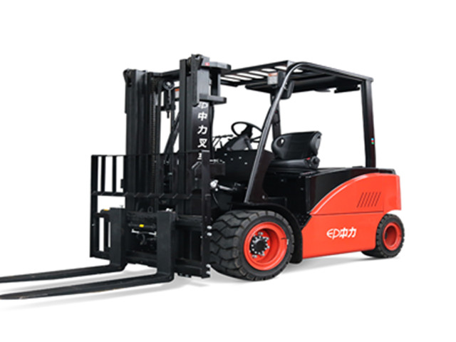 4.5噸5噸中力平衡重叉車(chē)鋰電池四支點(diǎn)電動(dòng)叉車(chē)